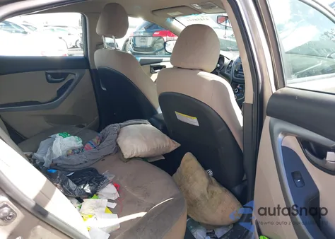 2015 Hyundai Elantra Se from USA, damaged, VIN 5NPDH4AE8FH585739